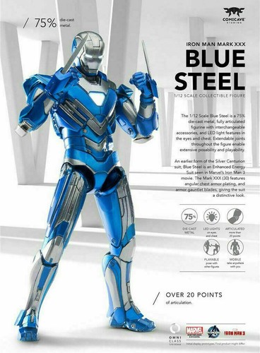 Action figure marvel iron - action,