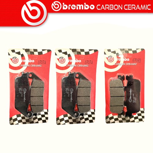 Kit pastiglie brembo carbon - pastiglie,