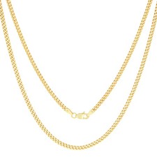 Collana catena maglia italiana
