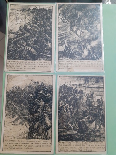 Cartoline guerra mondiale - cartoline, 1