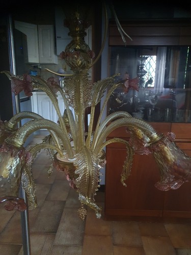 Murano lights amber and - murano,