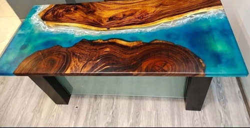 Tavolo epoxy legno - in,