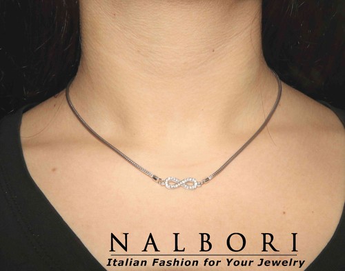 Collana argento 925 infinito - argento,