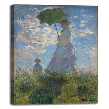 Monet donna con parasole