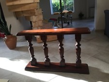 Balaustra in Noce Capodarte a 4 colonne