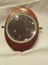 Antique glass mirror - glass,
