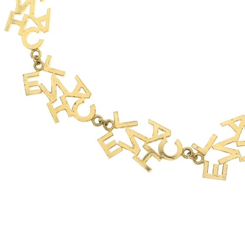 Chanel logo necklace - logo, used