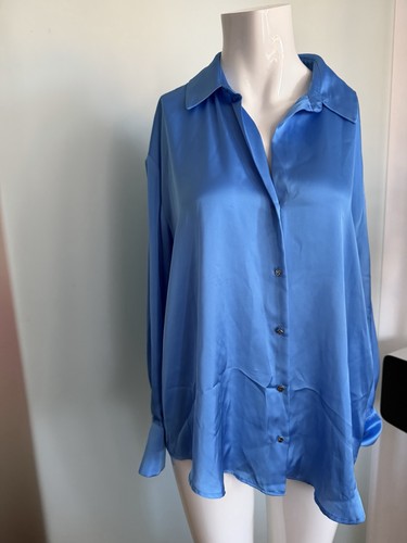Camicia zara effetto raso seta - camicia,