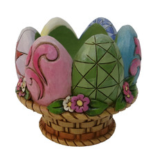 Jim Shore Easter Eggs Basket