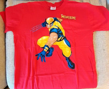 MAGLIETTA Supereroi fumetti Marvel X MEN WOLVERINE Vintage 2011 T Shirt comics L