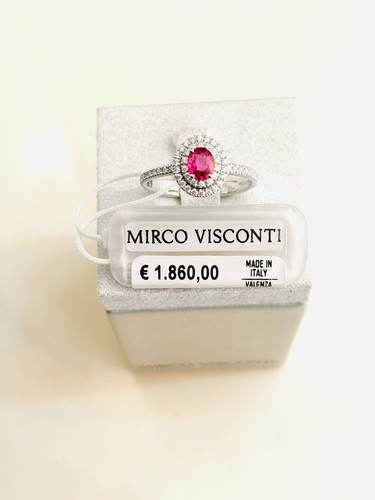Anello con rubino naturale - anello,
