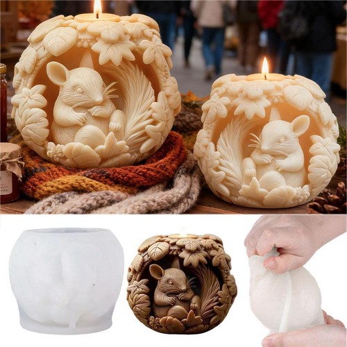 Stampo per candele - per, 3d