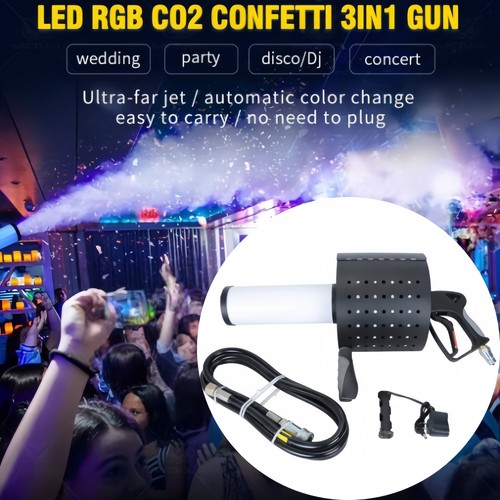 Pistola cannone confetti led - cannone,