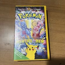 VHS - POKEMON IL FILM - MEWTWO Contro MEW - ANNO 1999