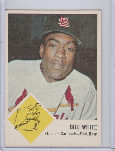 1963 fleer bill white 63 - 1963,
