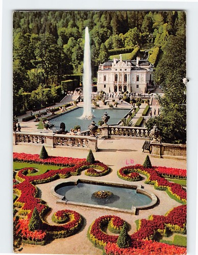 Cartolina linderhof palazzo - cartolina,
