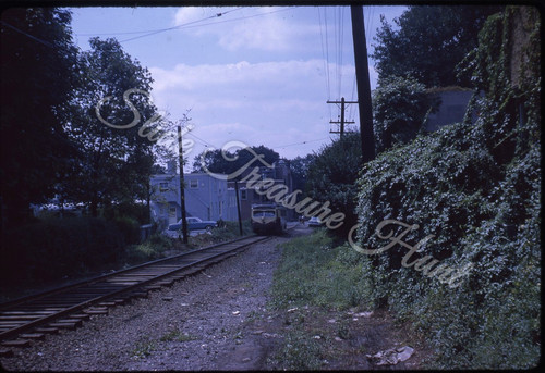 Pst trolley street car - car, ardmore