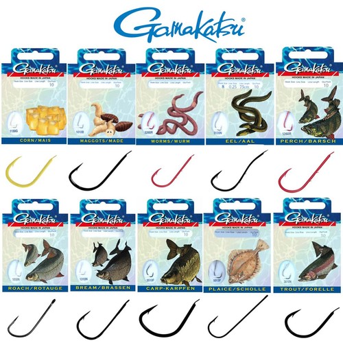 Gamakatsu ganci singoli legati - ganci,