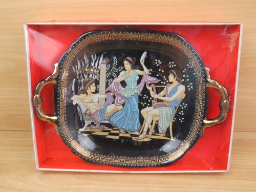 Vecchio vassoio ceramica - vecchio,