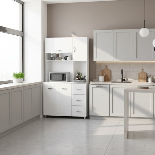 Credenza cucina alta ante - cucina, 3