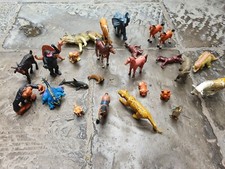 Giocattoli vecchi stock #4 animali vari savana vintage