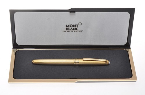 Montblanc 144 fully gold - montblanc, fp