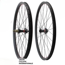 Set ruote bici mtb carbonio 29er larghezza 30 35 36 37mm profondità 24 25 30mm tubeless