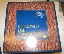 33 giri La Grande Musica  Il trionfo del pianoforte 4 LP Mondadori mai usati