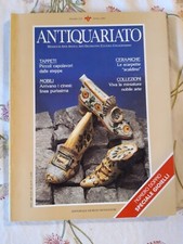 ANTIQUARIATO EDIZIONI MONDADORI N° 125 APRILE 1991   TAPPETI MOBILI CERAMICHE