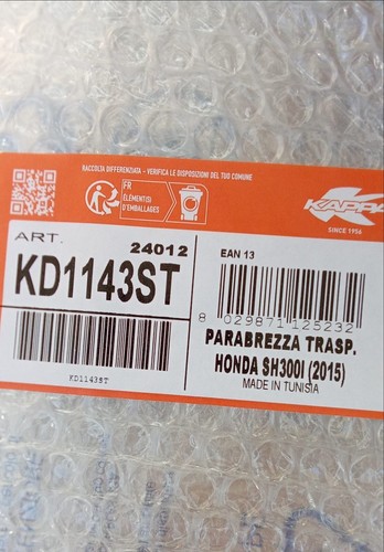 Kappa kd1143st parabrezza - kd1143st,