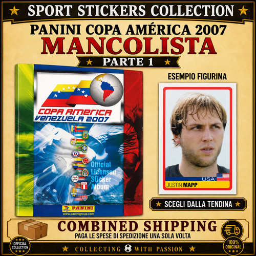 Panini copa america 2007 1 - 2007, da