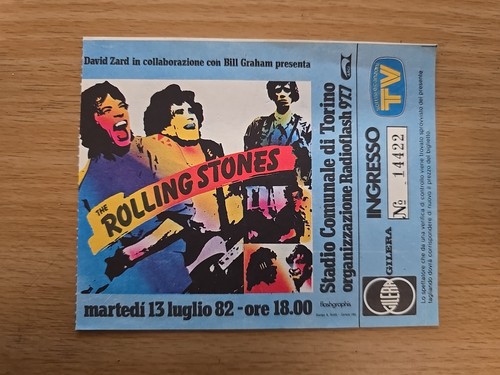 Biglietto originale rolling - biglietto,