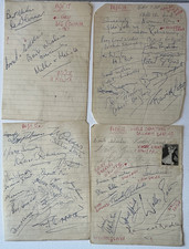1957 Theatre Stage Autograph