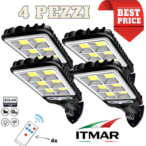 Faretti esterno con - 4x,