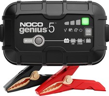 NOCO GENIUS5: Caricabatterie Intelligente 5A 6V/12V – Mantenitore di Carica e De