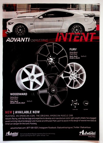 Advanti racing ford mustang - racing,