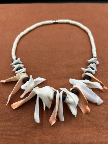 Collana vintage puka - vintage,