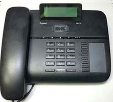 Gigaset DA710 Telefono Fisso Telefono Bluetooth Nero lcd b/n SENZA CARICATORE