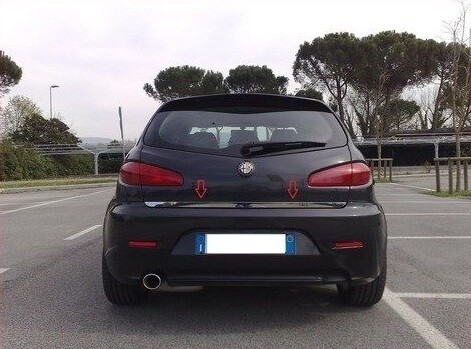Profilo cromato per portellone - profilo,