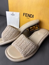 Fendi Ciabatte Donna Pelle