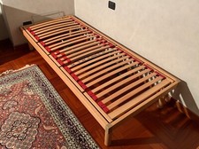 Rete letto in legno elettrica motorizzata con materasso