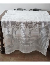 TENDA / COPRITAVOLO AD UNCINETTO 105x185 cm