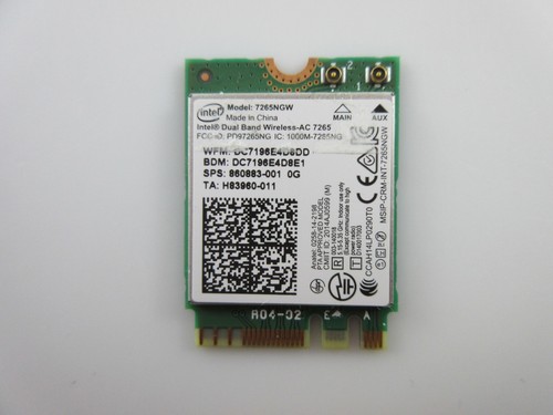 Scheda wifi intel - scheda, 7265ngw