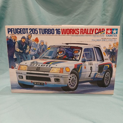 Tamiya peugeot 205 - peugeot, turbo