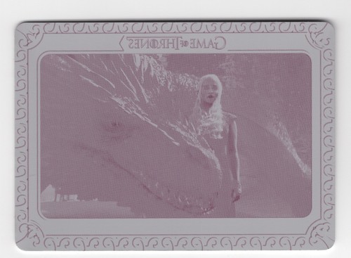 Carta targa stampa daenerys - targa,