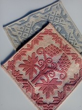 Coppia Tappetini  artigianato