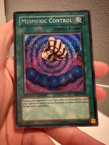 Yugioh controllo mesmerico - controllo,