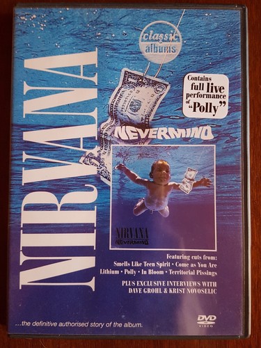 Dvd nirvana nevermind - dvd, "nevermind"