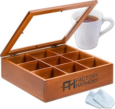 Scatola Porta Tisane in Legno