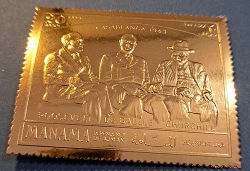 Gold stamp timbre - stamp, mnh**